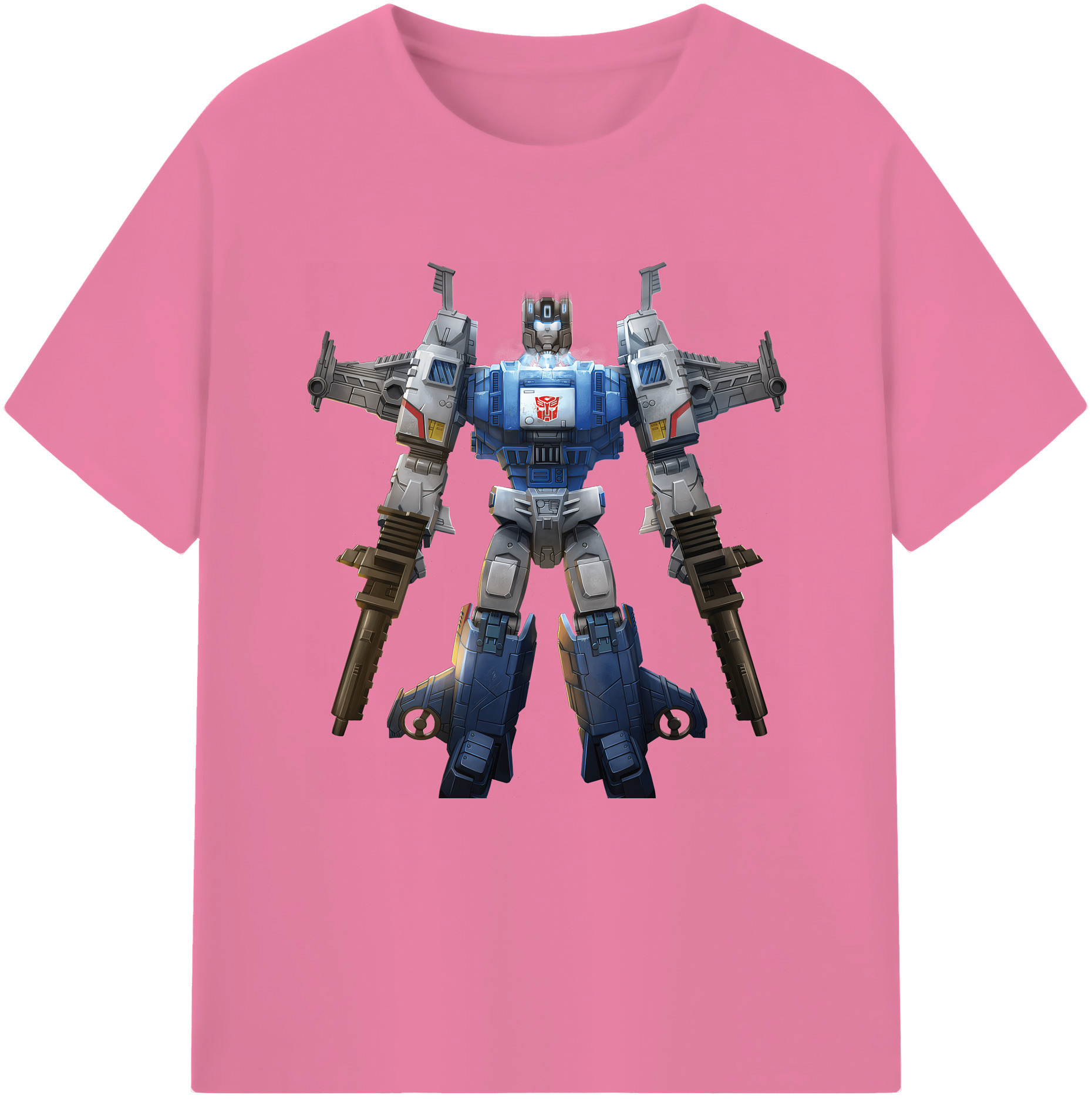 （画像用） Transformers トランスフォーマー 綿100％半袖Tシャツ（フロントプリント）